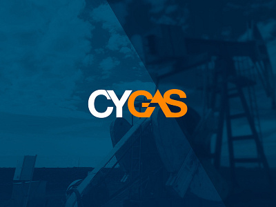 CY GAS Logo Design design graphic design logo logo design logotype typography