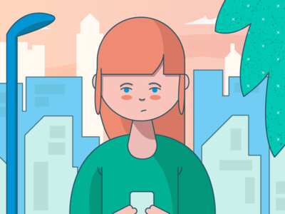 Simple Girl in the City