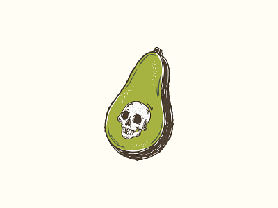 Avocado Skull