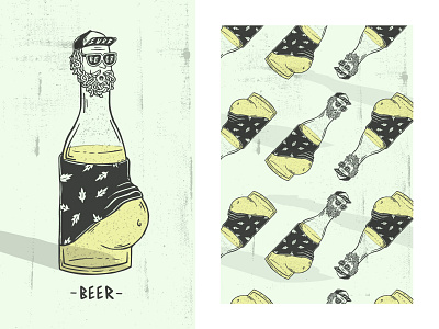 Nuts Beer art artwork beer beer art cheers coconuts design fat good times illustration marcoiglesias nuts skateboard skateboards summer surf surfing tropical wave