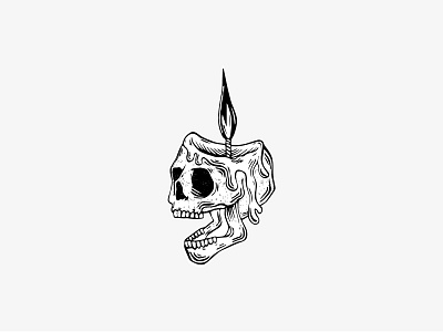 Candle Skull