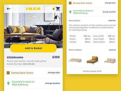 Ikea App Concept