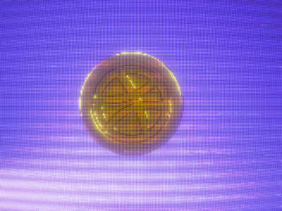 Dribbble Coin 3d after effect animation c4d coin crt currency dribbble effect gif gold graphic octane retro shot vhs weaklywarmup