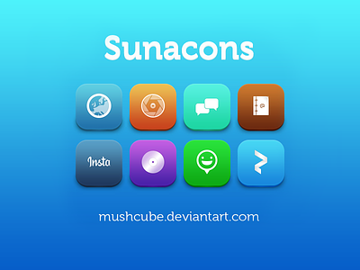 Sunacons android gif glyphs icons inspiration minimal rebound