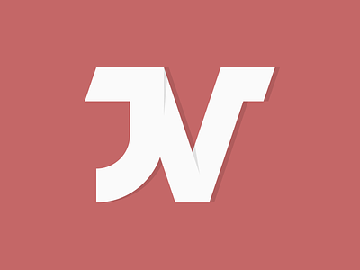 JV Logo concept j jv logo v vector