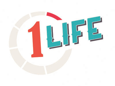 Rejected 1Life Concept camp church camp games health bar logo one life video
