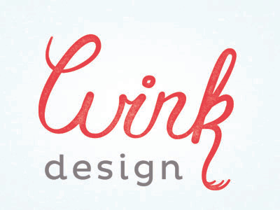 Wink Design | Personal Rebrand (Feedback?) eyelash handwritten type logo personal rebrand wink