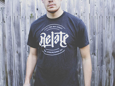 LBC Youth Retreat: Relate Tee ambigram church event high school ministry relate retreat t shirt youth