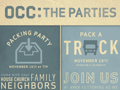 OCC: The parties poster