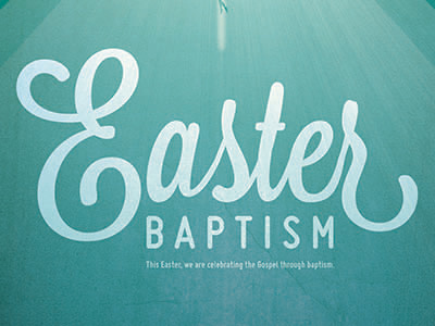 Easter Baptism Detail