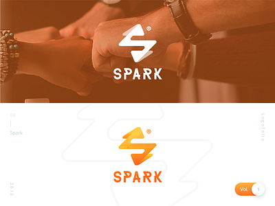 Spark | Logofolio Vol. 1 danilozac design logo spark logofolio logofolio vol 1 logos monogram s s logo social logo spark