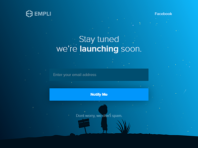 Empli is coming soon coming soon creative design development digital agency empli product stay tuned ui ux