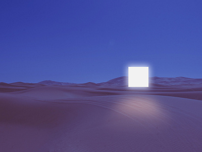 Desert Night editing photograph photoshop surreal