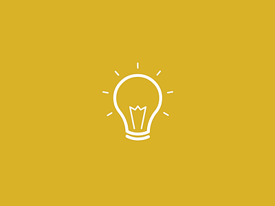 Just an idea bulb icon