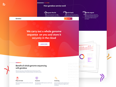 Landing Page - Healthcare e-commerce