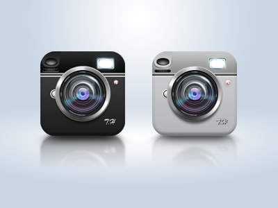 iOS Camera Icon by Tobias Holmgren on Dribbble