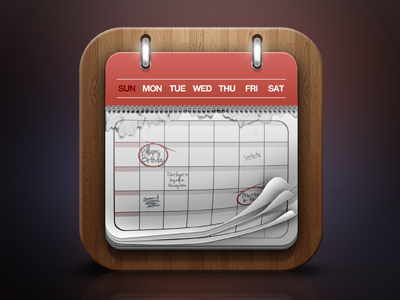 iOS Calendar Icon calendar icon ios