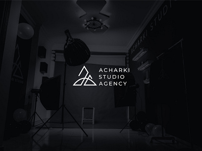 ACHARKI STUDIO AGENCY aziz acharki brand branding graphic design illustration illustrator logo