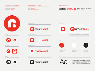 Logo Guidelines Template for Free Download Designed by smith. brand branding design graphic design illustration illustrator logo typography