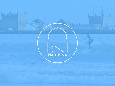 Riad Inna Logo animation brand branding character design flat icon identity illustration illustrator lettering logo minimal type typography vector