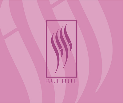 BULBUL Logo animation app brand branding callygraphy character design flat hand concept handtype identity illustration illustrator lettering logo minimal typo logo typography vector website