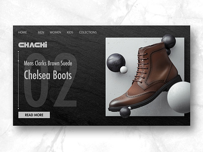 Chelsea boots interface ui / ux