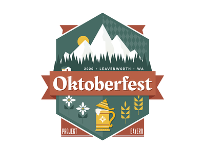 Oktoberfest Logo festival illustrator