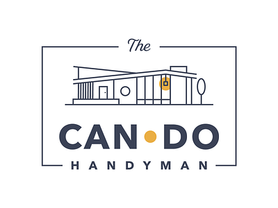 The Can Do Handyman Logo - Final Version adobe illustrator illustrator logo logo design branding logo designer logodesign small business