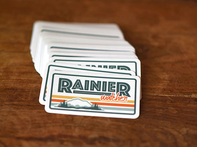 Rainier Watcher Stickers