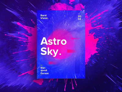 ASTRO posters，ui