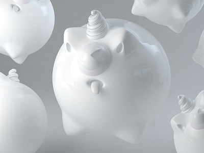 White model c4d