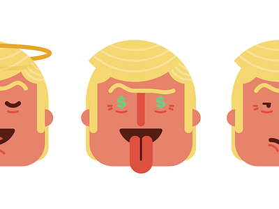 Trump Emoji app apple donald emoji imessage ios stickers trump