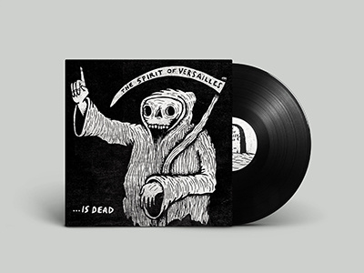 Record Cover art design drawing illustration music rad reaper record cover