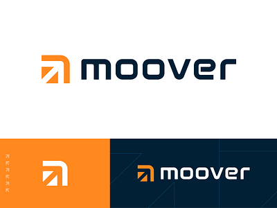 Moover arrow arrow logo arrow mark icon identity illustration logo logo mark m logo mark moover logo move logo movers moving logo symbol travel logo