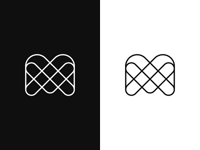 M mark branding grid mark identity illustration letter mark line art logo lineart love logo love mark m letter m letter logo m logo m monogram mark minimal minimal logo symbol