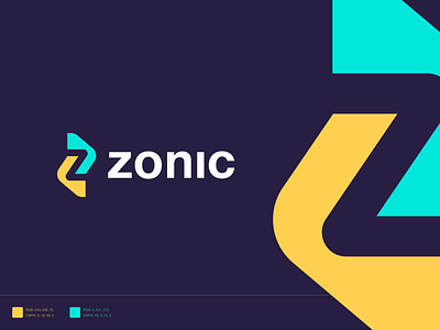 Zonic abstract abstract logo brand identity branding cooperative creative icon identity letter logo letter mark logo logo identity minimal symbol technology z z letter logo z logo z mark zonic