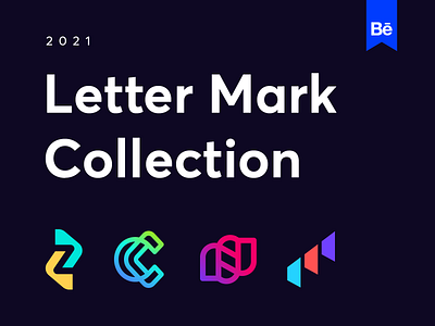 Letter Mark Collection abcdefghijklmno abstract abstract logo brand identity creative designer freelance illustration letter mark letter mark logo lettermark logo minimal minimalist monogram moving pqrstuvwxyz sports logo technology wifi