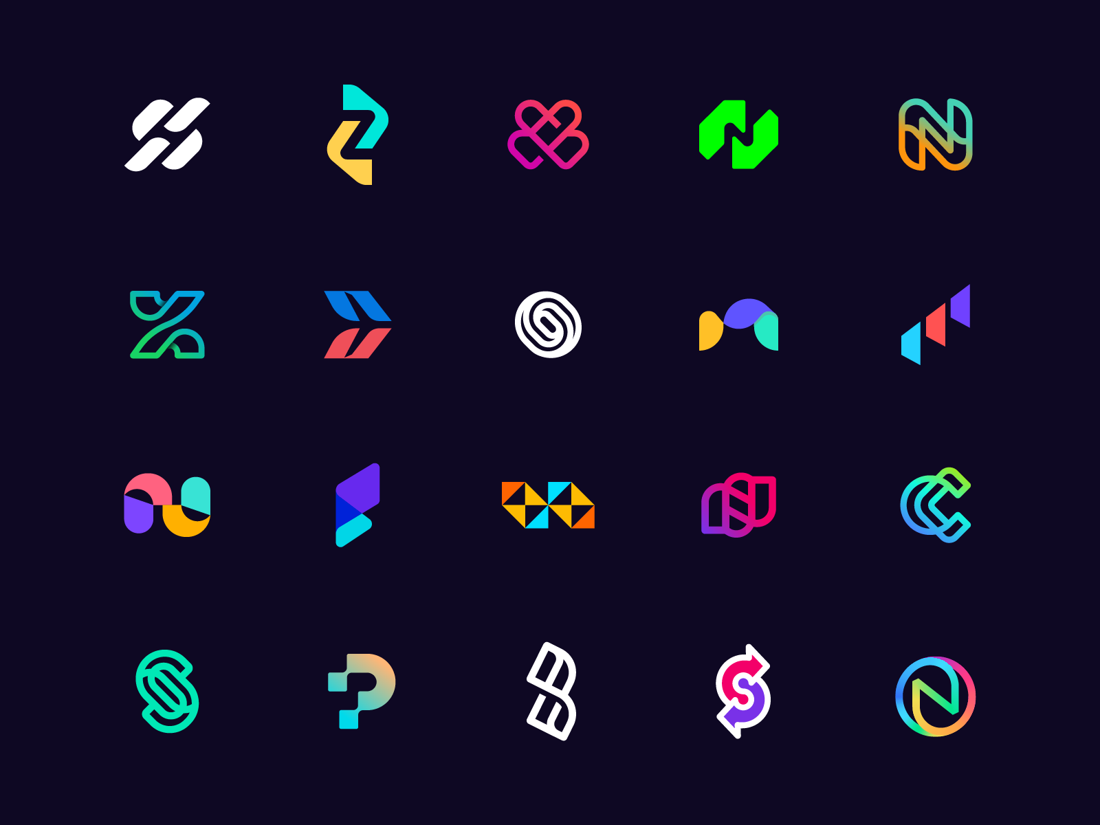 Lettermarks by Kiran on Dribbble