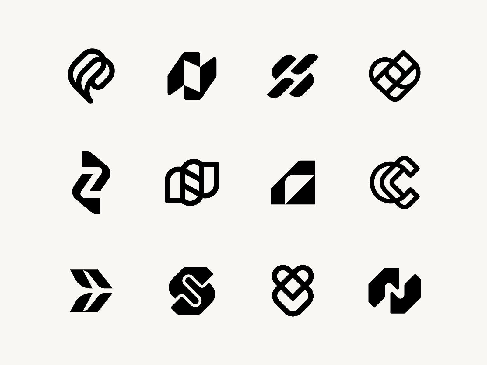 Lettermarks 2021 by Kiran Uk on Dribbble