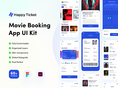 Movie Booking App UI Kit