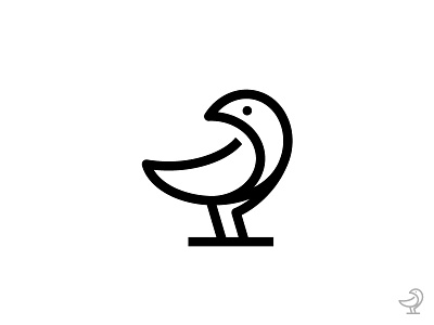 Bird Mark bird branding icon identity illustration line logo mark symbol