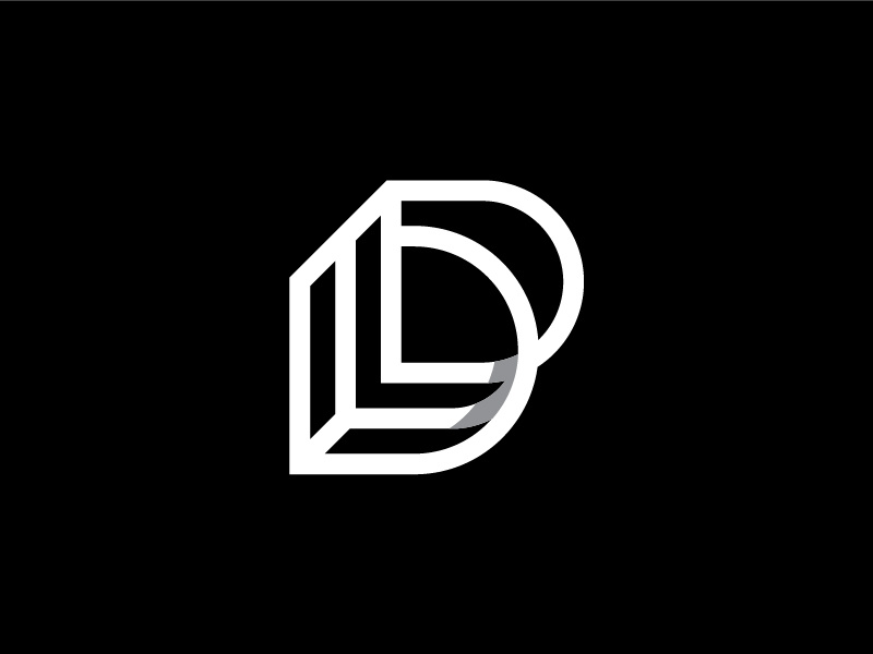 DL Monogram by Kiran Uk on Dribbble