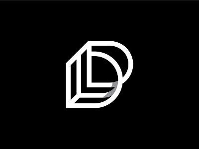 DL Monogram d branding dl icon identity l illustration line logo mark symbol
