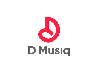 D Musiq branding d logo d mark d musiq identity letter mark logo music