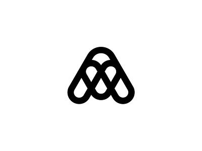 A Love a logo branding design grid identity letter mark letter mark monogram line logo love logo love mark mark mixed mark symbol