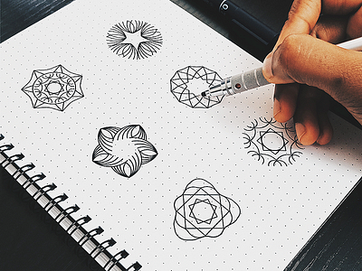 Shapes Exploration by Kiran Uk on Dribbble