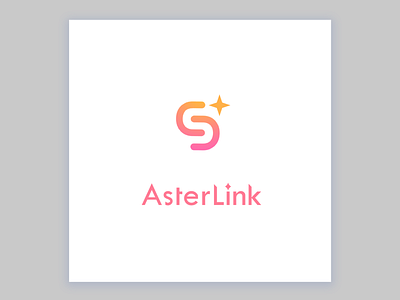 Asterlink logo album design logo ui