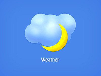 天气icon icon 插画