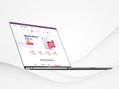 Iphone E-shop ui web webdesign