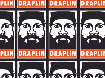 Draplin Sticker aaron draplin design graphic sticker
